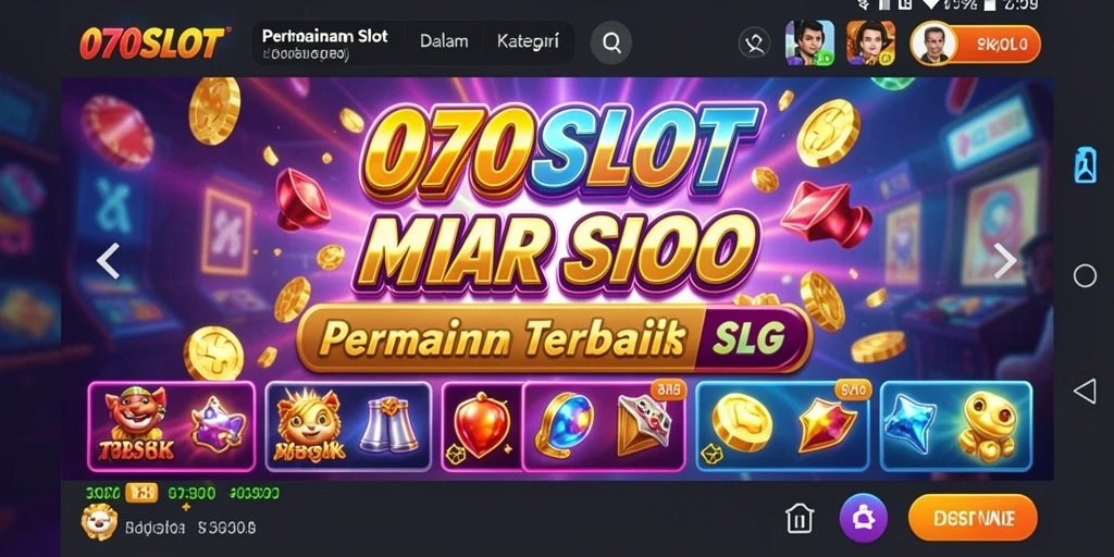 Tampilan gameplay menarik dari 070SLOT yang penuh warna.