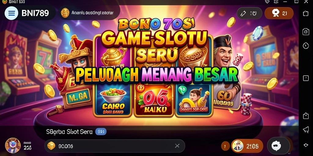 Tampilan gameplay BNI789 dengan efek visual menakjubkan dan gameplay seru.