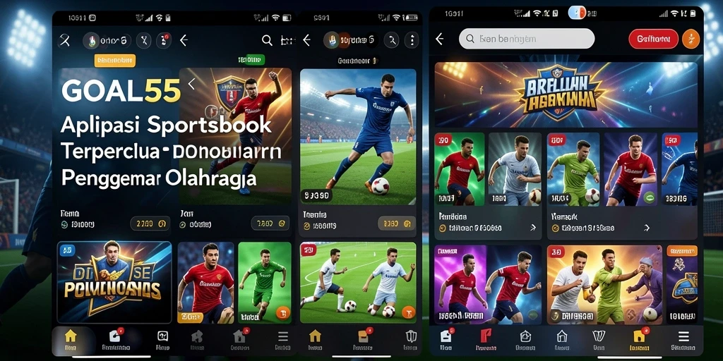 Tampilan gameplay Sportsbook yang menarik dan interaktif.
