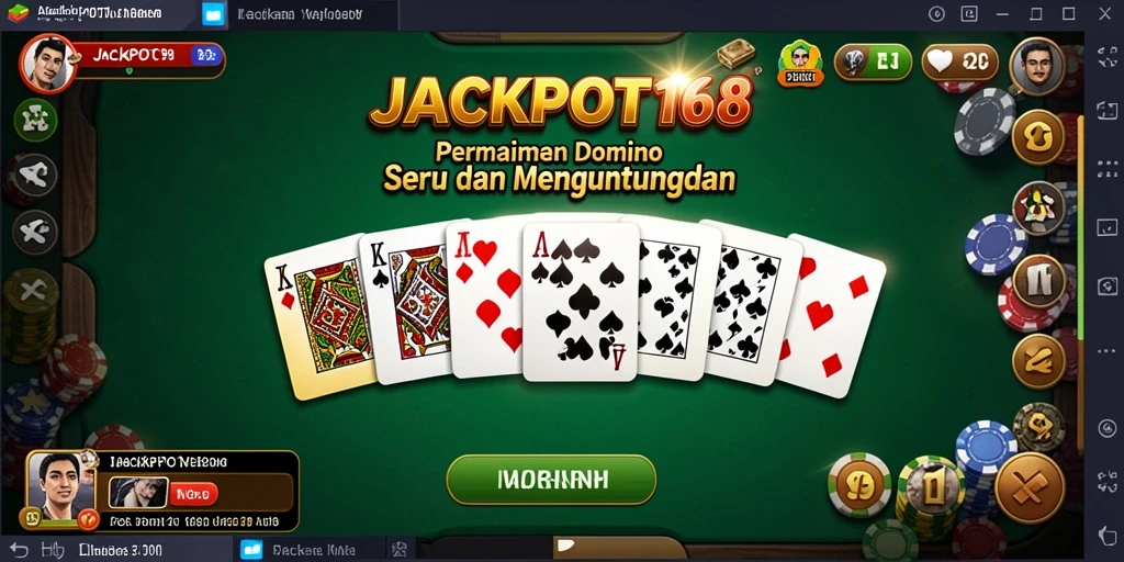 Tampilan gameplay JACKPOT168 yang memukau dan seru.