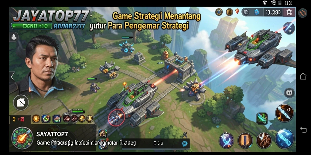 Tampilan gameplay JAYATOP77 yang mendebarkan dan penuh strategi.