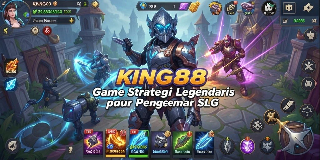 Tampilan gameplay KING88 yang mendebarkan dalam aksi strategi.