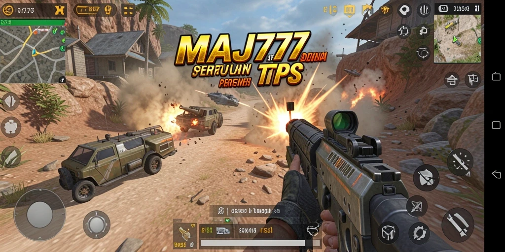Tampilan gameplay seru di MAJ777 dengan aksi tembak-menembak yang mendebarkan.