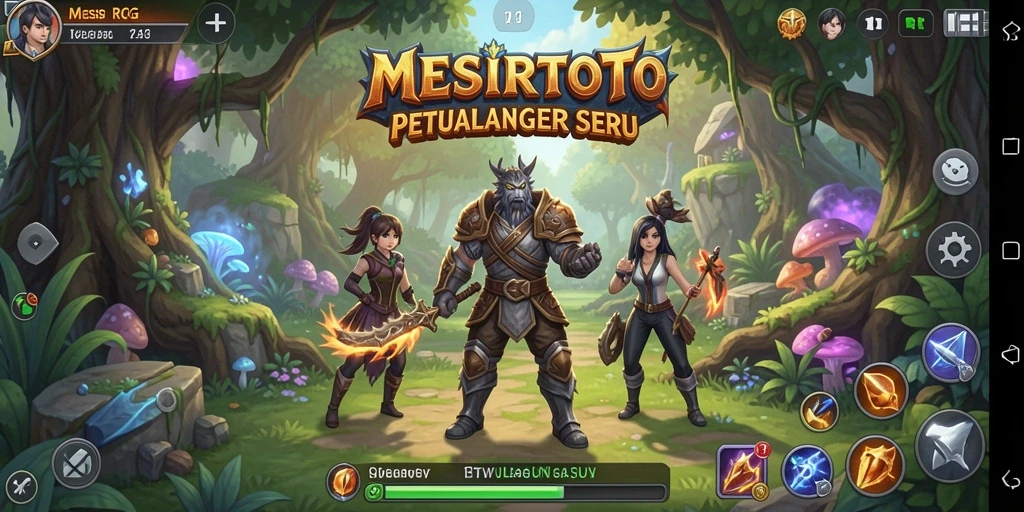 Tampilan gameplay seru dari MESIRTOTO dengan aksi RPG yang mendebarkan.