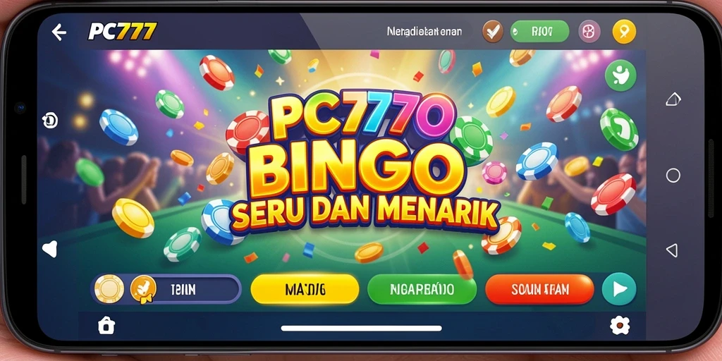 Screenshot gameplay PC777 yang menunjukkan keseruan bermain Bingo.