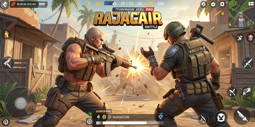 Gameplay seru dan menegangkan di dunia Battle Royale
