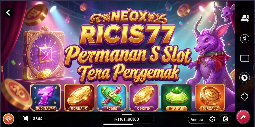 Tampilan gameplay Slot yang seru dan menarik di RICIS77.