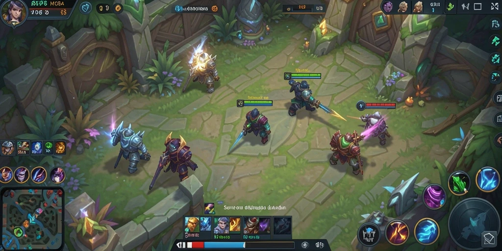 Tangkapan layar gameplay RP8 yang mendebarkan dan penuh strategi.