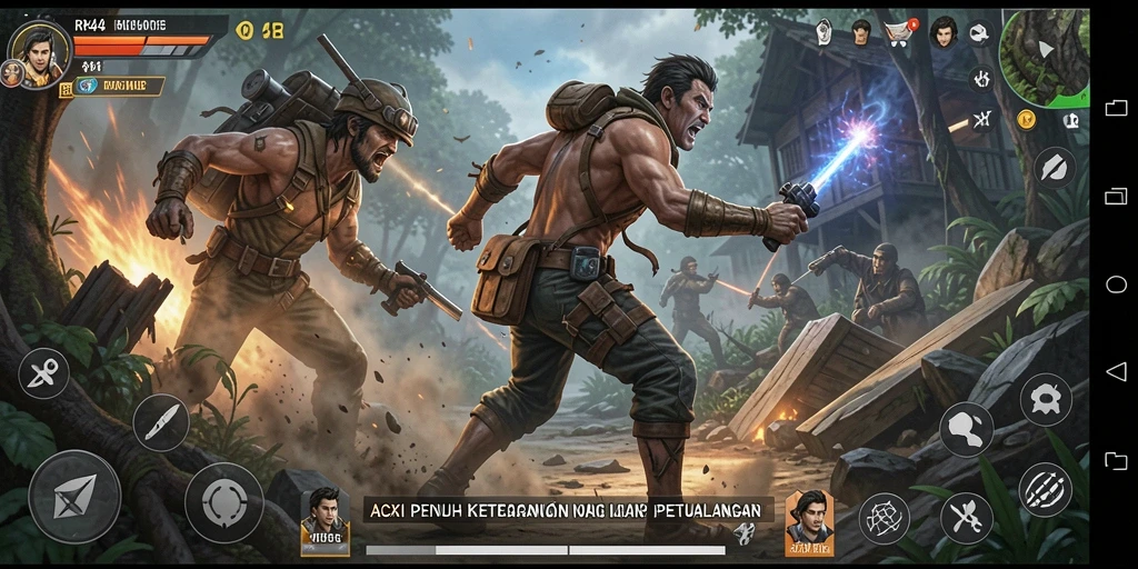 Gim aksi yang menegangkan dengan grafis luar biasa.