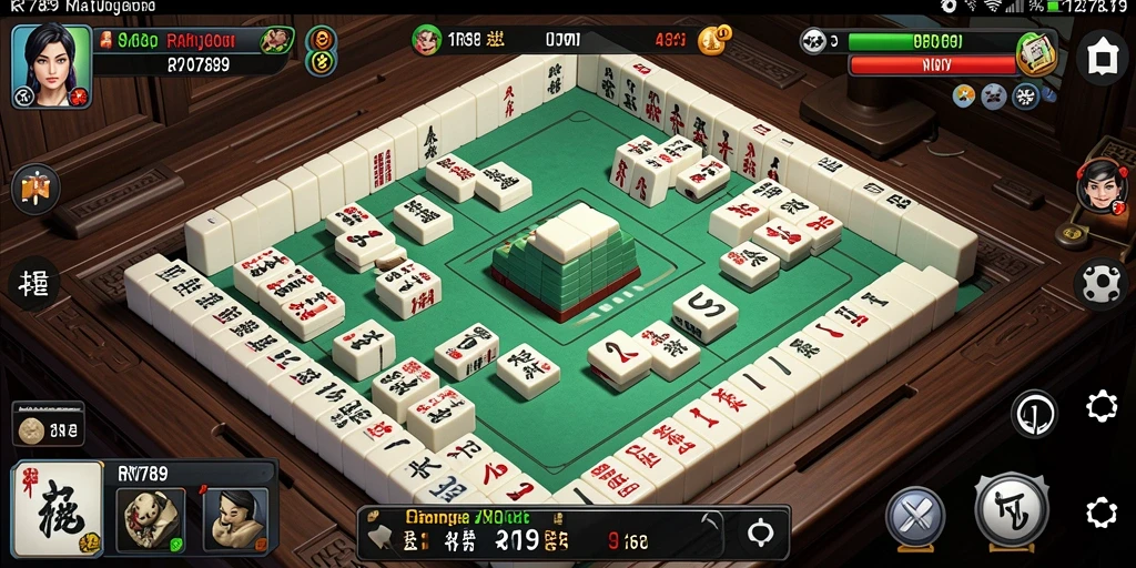 Screenshot gameplay RR789 menampilkan tantangan seru di papan Mahjong.