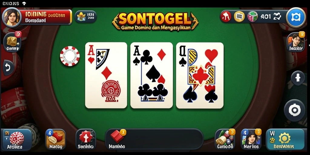 Tampilan menarik dari gameplay SONTOGEL yang seru dan interaktif.